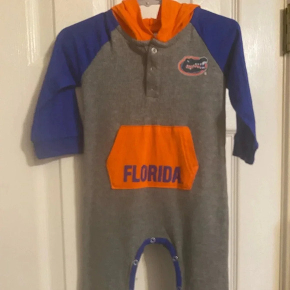 Florida Gators Hooded Romper - Picture 1 of 7